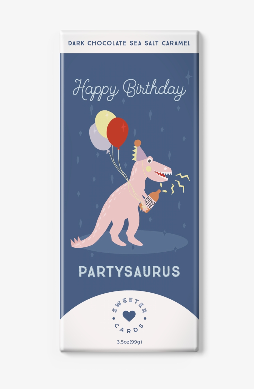 Happy Birthday, Partysaurus<br>sea Salt Caramel Dark - Apac Spe046 Foil Helium Balloon Birthday Female Round, transparent png