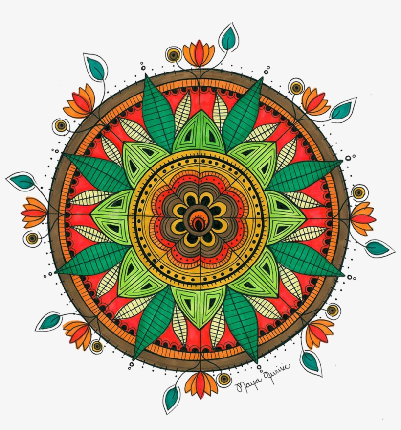 Mandala Folha Icon - Na Terra Dos Budas, transparent png