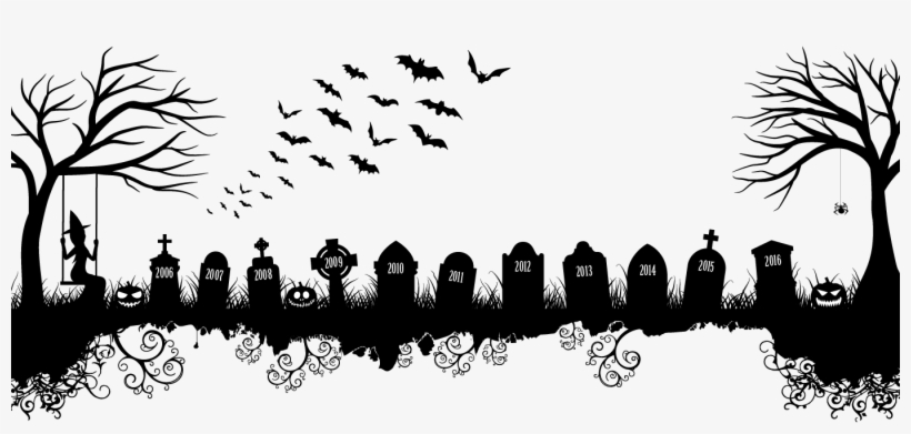 Mill Creek Haunted Hollow - Halloween Graveyard Png, transparent png