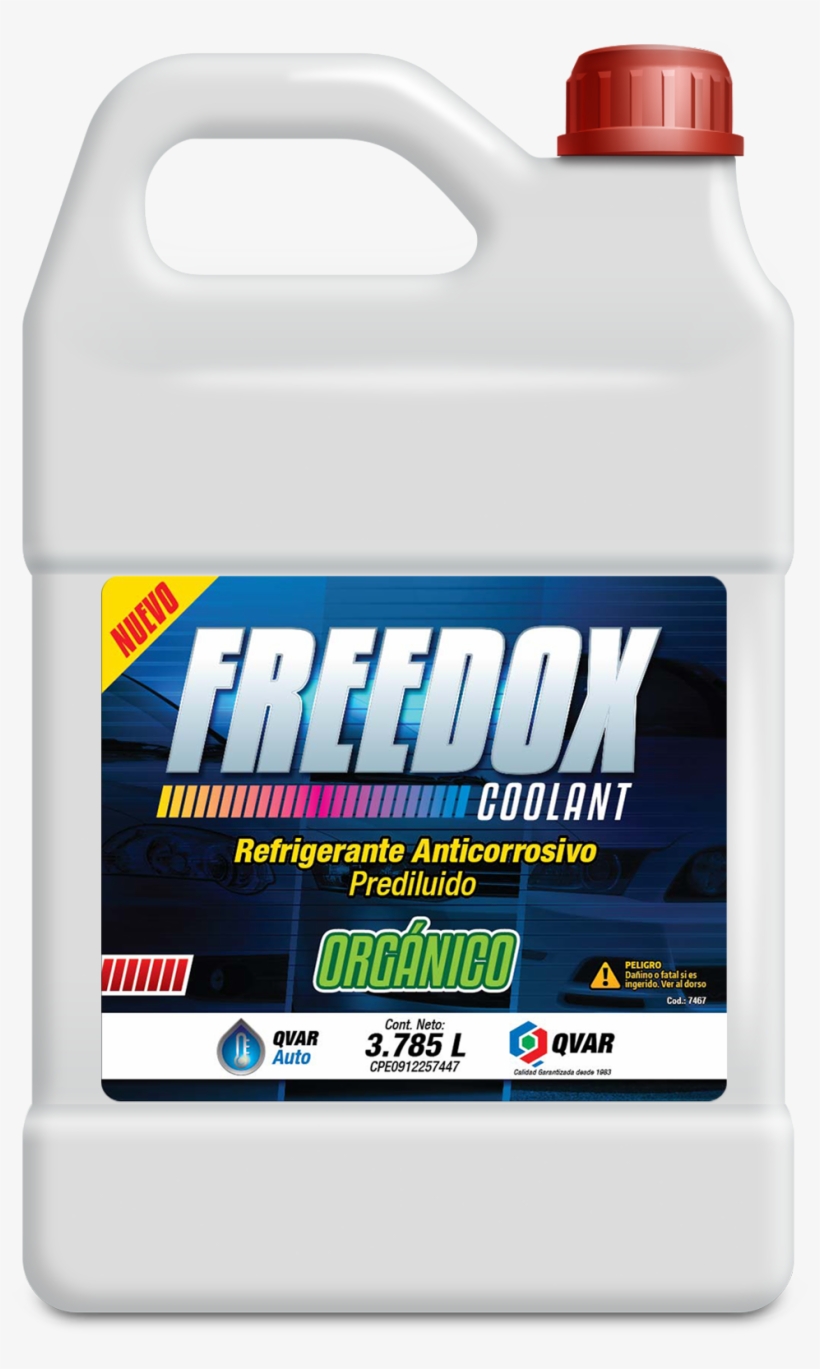 Galon Freedox - Refrigerante Q Var Chevrolet, transparent png