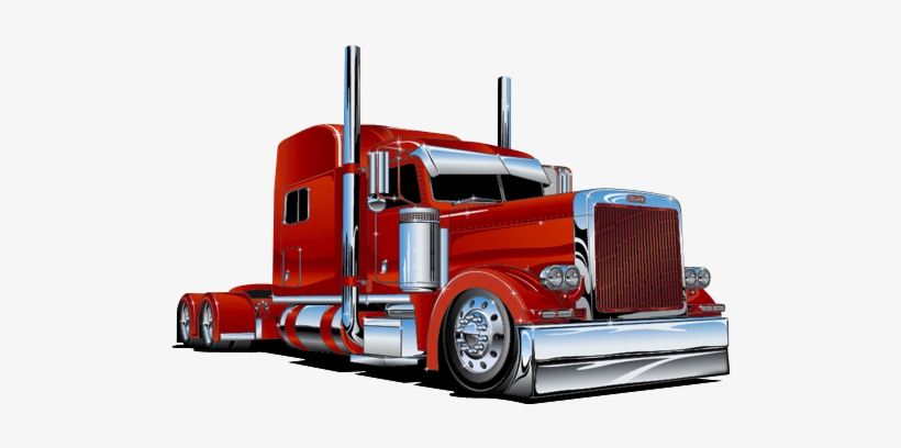 Red Truck Render - Vehicle, transparent png