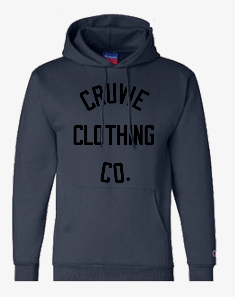 Cruvie Navy Blue Tight-knit Hoodies, transparent png
