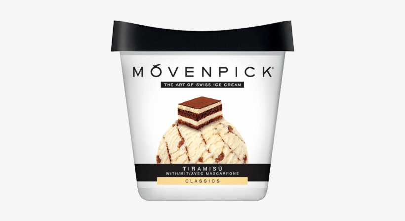 Tiramisù - Movenpick Ice Cream 500ml, transparent png