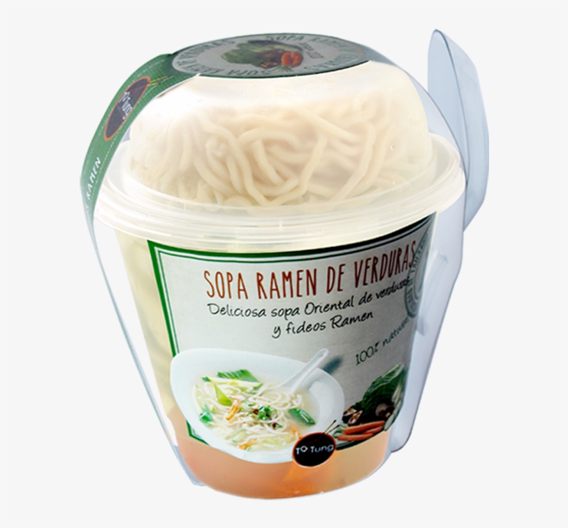 Sopa Ramen De Verduras - Vermicelli, transparent png
