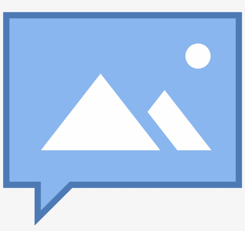 It Is A Speech Bubble Square With Rounded Corners - Speech Balloon, transparent png