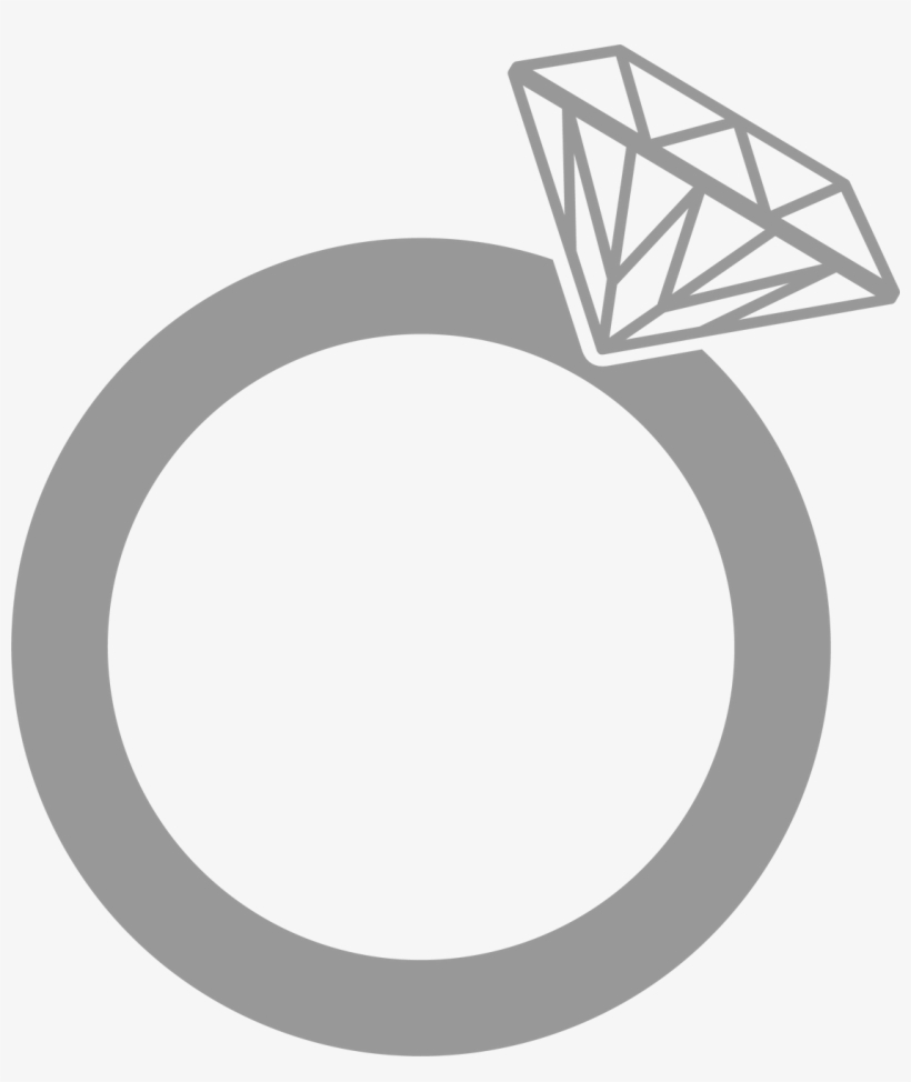 Diamond Ring - Illustration, transparent png