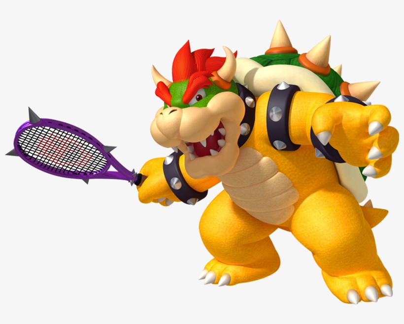 Mario Tennis Aces Png Image Background - Bowser Mario Tennis Aces, transparent png