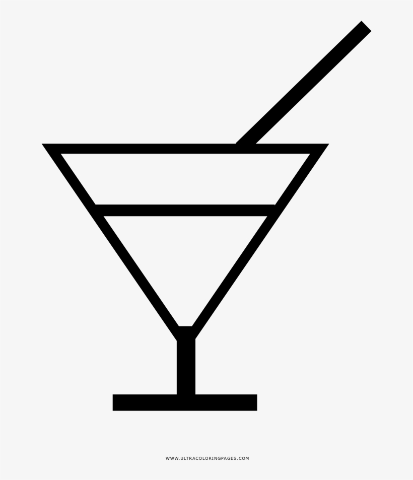 Dibujo De Limonada Para Colorear - Cocktail, transparent png