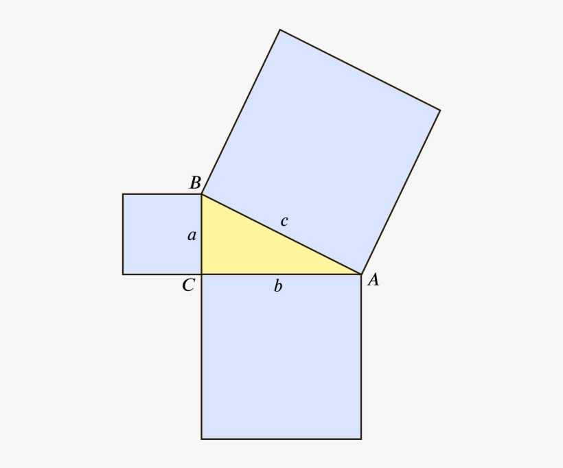 Triangles With Three Squares At Each Side - Triangle, transparent png