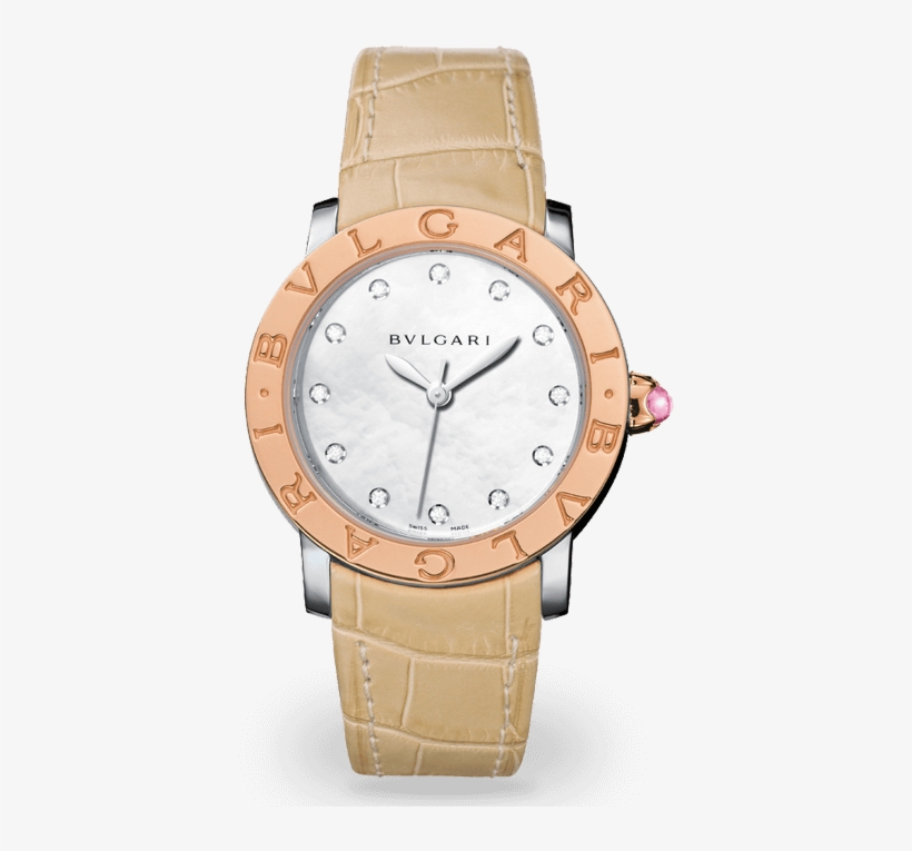 #bvlgari Nos Ofrece Este Modelo Que Ha Sido Logrado - Bvlgari Ladies Watch Price, transparent png