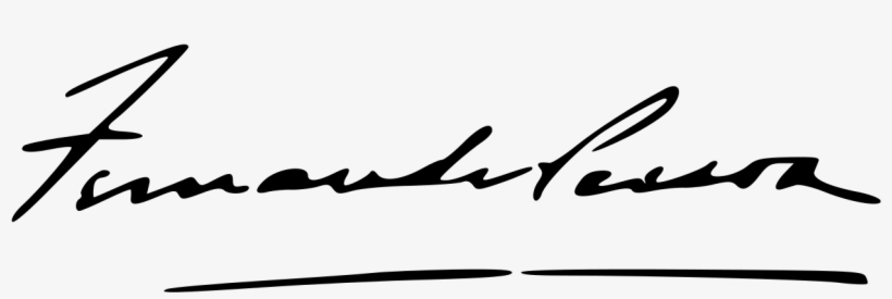File - Pessoa Signature - Svg - Fernando Pessoa Signature, transparent png