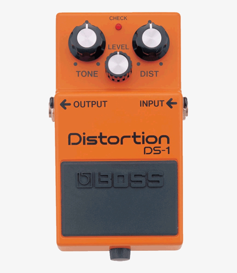 Boss Ds-1 Distortion Pedal - Boss Distortion Ds-1 Effect Pedal, transparent png