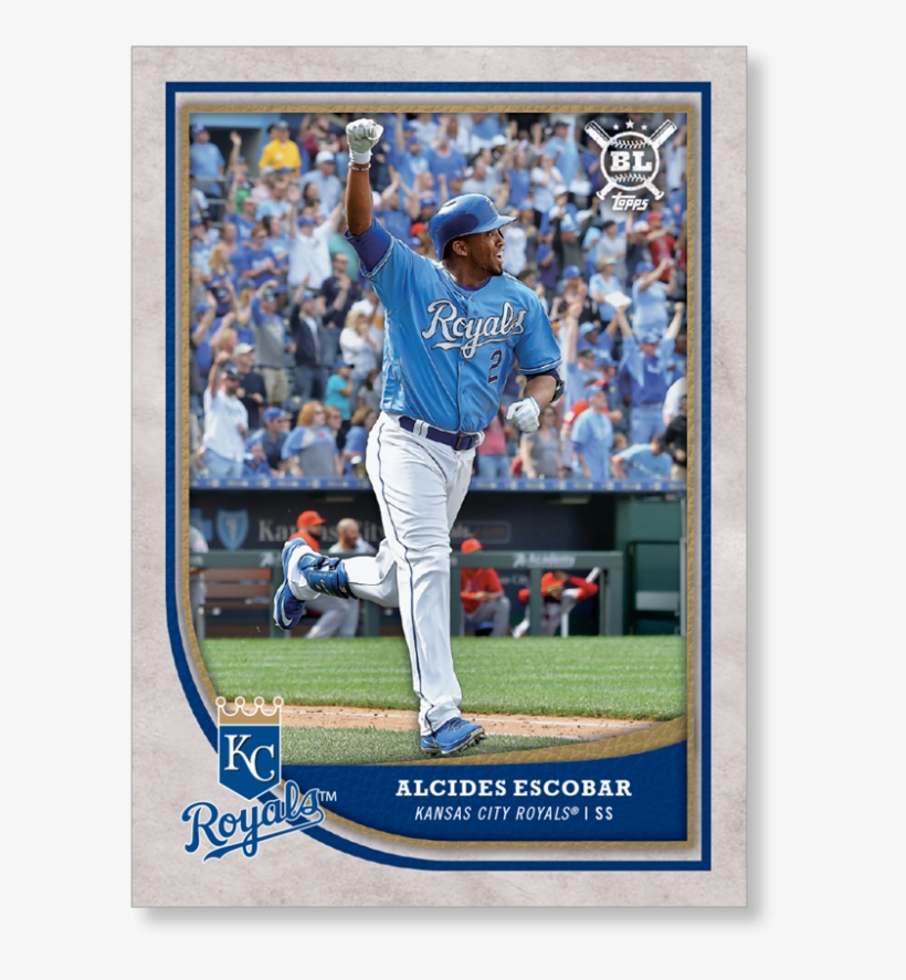 Close Zoom - Alcides Escobar 2017 Action Photo Print, transparent png