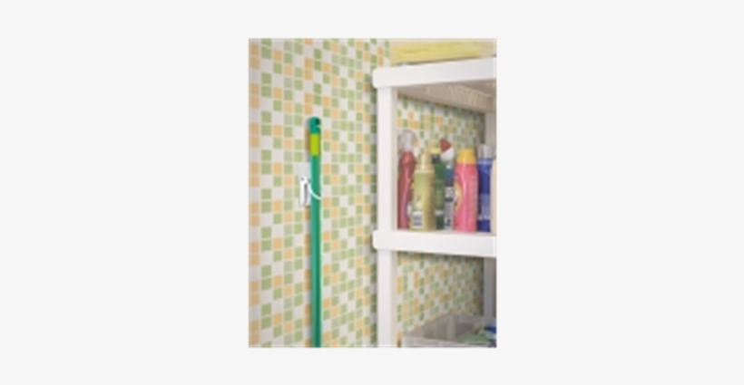 Gancho P/escoba P/pared C/adhesivo - Kalunga Comércio E Indústria Gráfica Ltda., transparent png