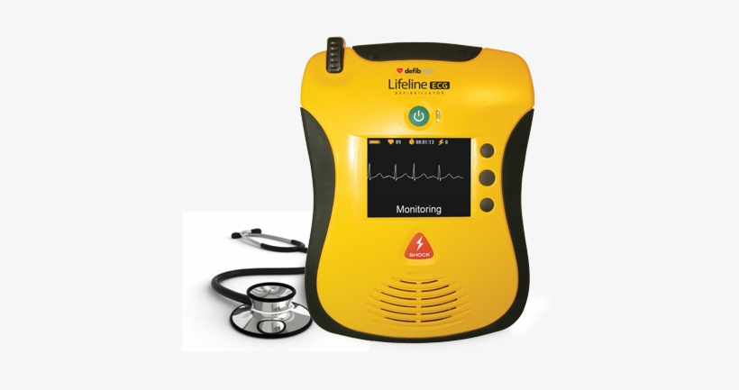 Lifeline Ecg Aed - Defibtech Ecg, transparent png
