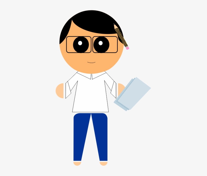 Personagem-menino8 - Menino Estudante Png, transparent png