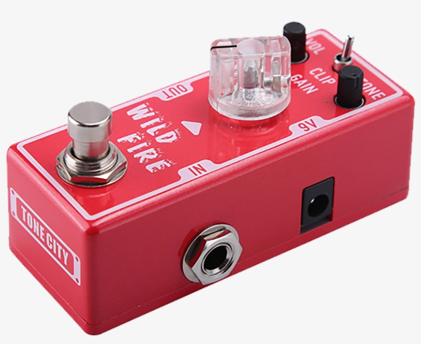 Tone City Wild Fire Distortion Pedal - Tone City Angel Wing Chorus Pedal (excluding Power, transparent png