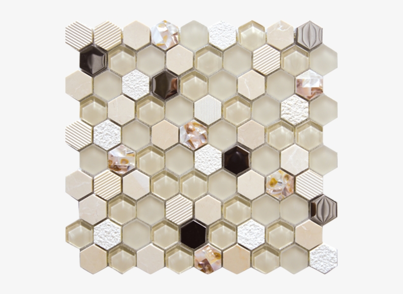 Hexágono Beige - Hexa Beige Mosavit, transparent png