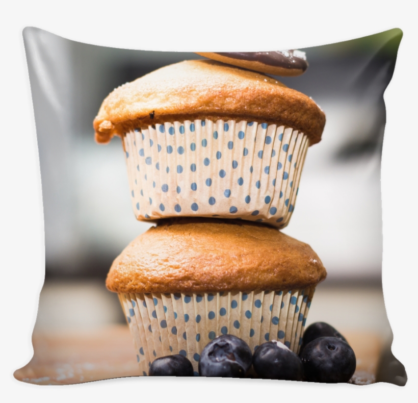 Empire State Of Muffin Pillow Cover - Baking Book: The Ultimate Baking Recipes Cookbook, transparent png