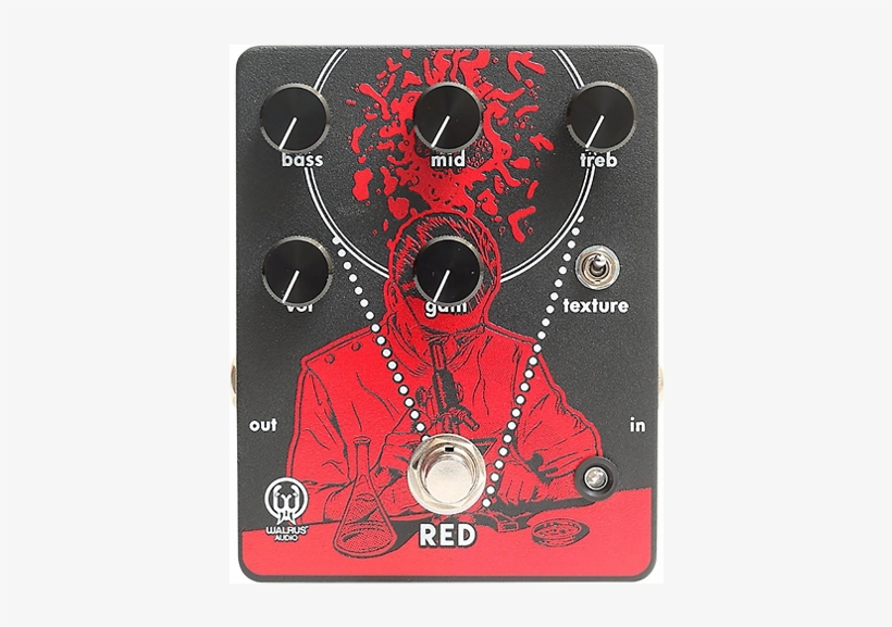 Walrus Audio Red High-gain Distortion Pedal - Walrus Audio Red Distortion, transparent png