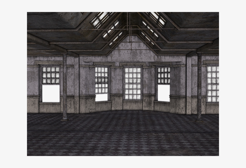 Empty Space, Room, Hall, Ailing, Window - Munich, transparent png