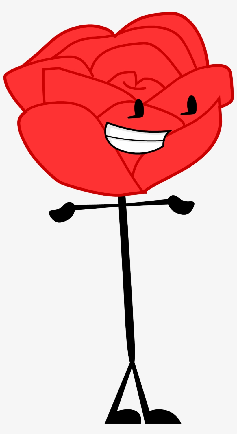 Sandwich Clipart Bfdi - Bfdi Rose, transparent png
