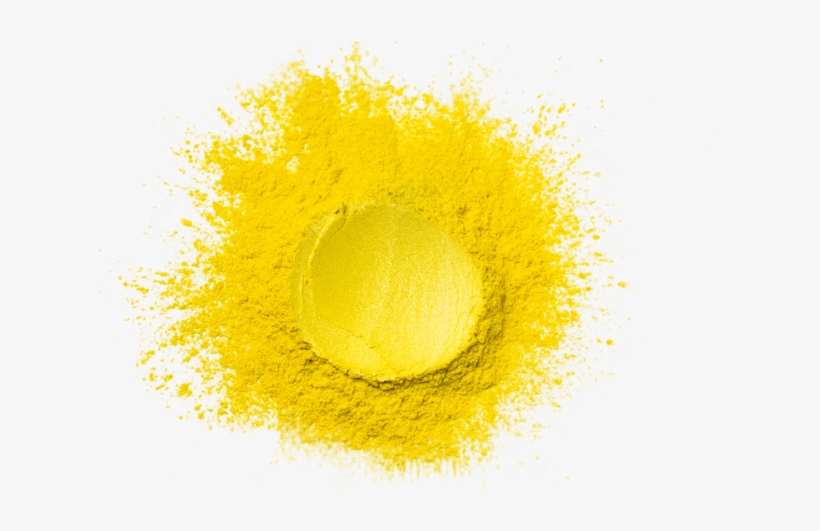 Powder - Yellow Luster - Metallic Paint - Water Based - Metallic Paint, transparent png