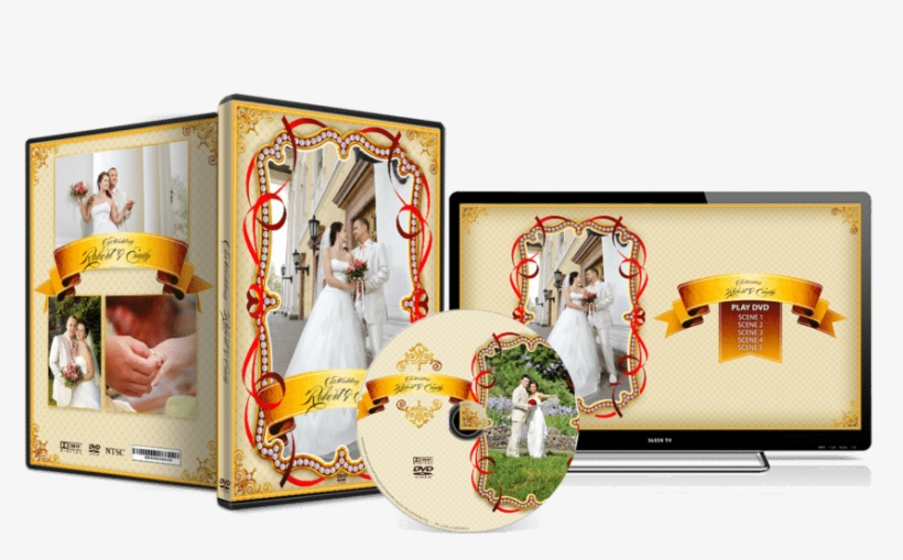 Wedding Dvd Cover - Picture Frame, transparent png