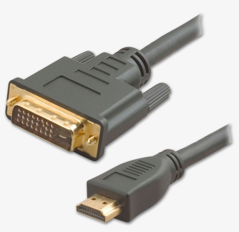 Hdmi Male To Dvi Male, transparent png