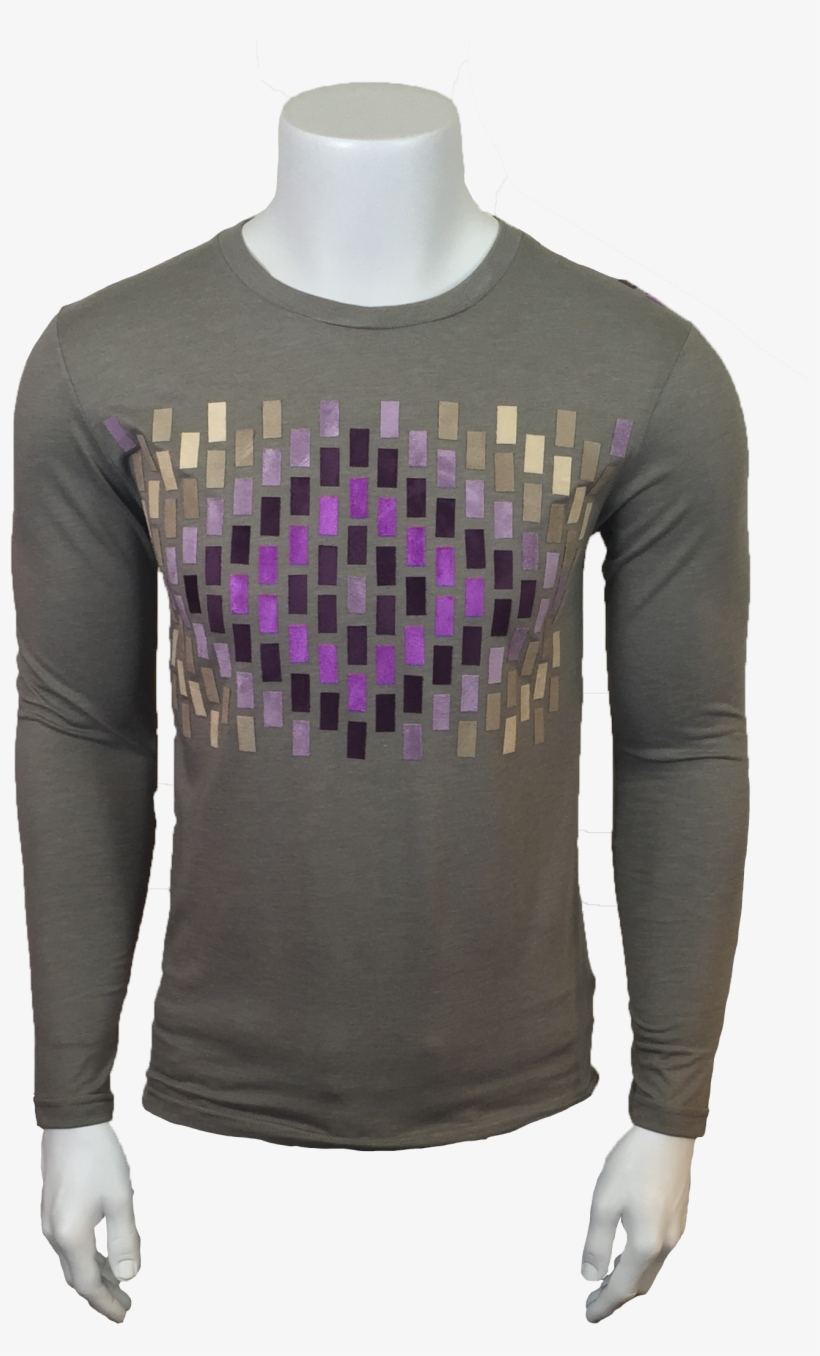 Equator Chest Stripe - Long-sleeved T-shirt, transparent png