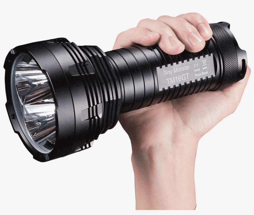 Nitecore Tm16gt Tiny Monster 3600 Lumen Flashlight, transparent png