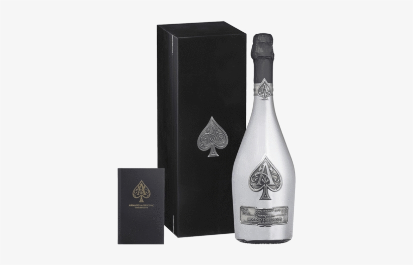 Armand De Brignac Brut Blanc De Blancs Silver - Armand De Brignac Brut Gold 750ml, transparent png