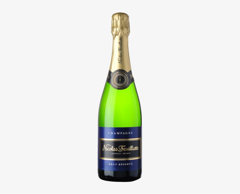 Nv Nicolas Feuillatte Reserve Brut, Champagne, France - Nicolas Feuillatte Brut 37.5 Cl, transparent png