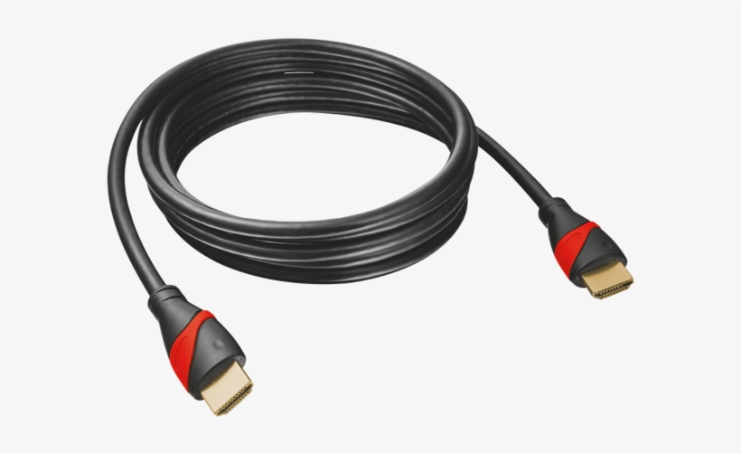 Trust T21082, Gxt 730, Hdmi Cable For Playstation 4 - Trust Gxt 730 - Hdmi Cable - 4k Support - Black - 1.8, transparent png
