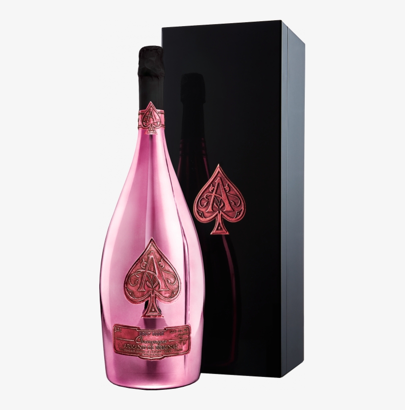 Armand De Brignac Brut Rose Jeroboam 3ltr - Armand De Brignac Ace Of Spade Gold 1.5 L (magnum), transparent png