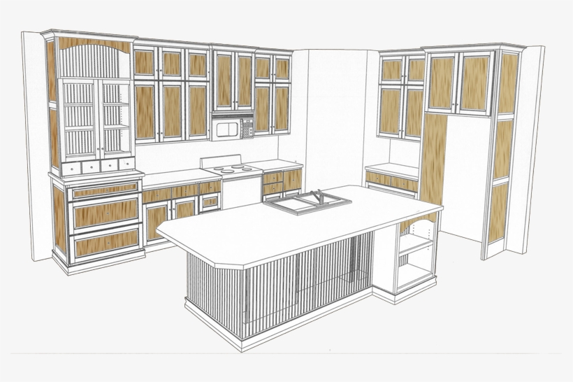 We Will Start With An Empty Room And Create The Kitchen - Architecture, transparent png