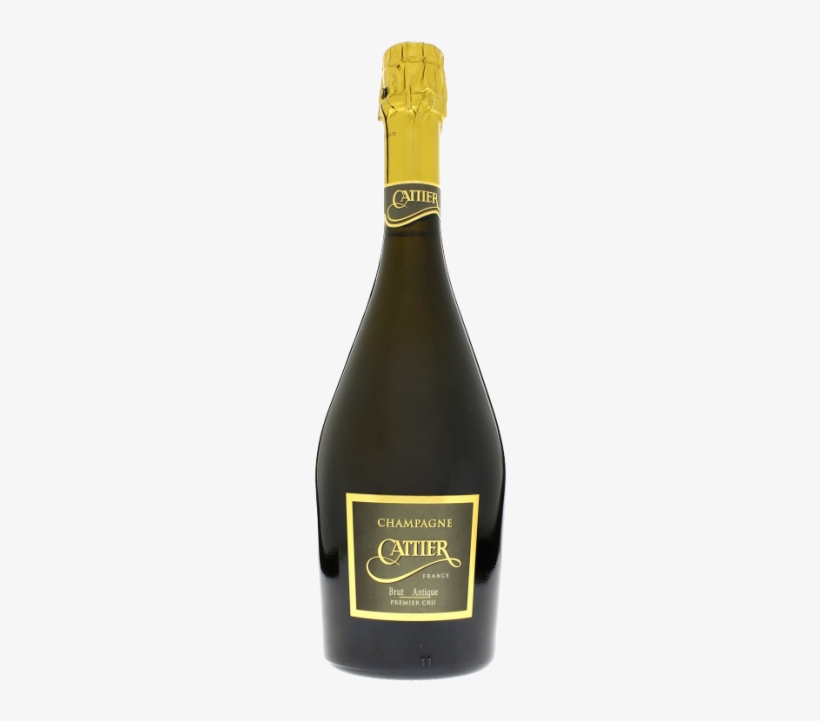 Champagne Cattier Brut Antique Premier Cru - Champagne, transparent png