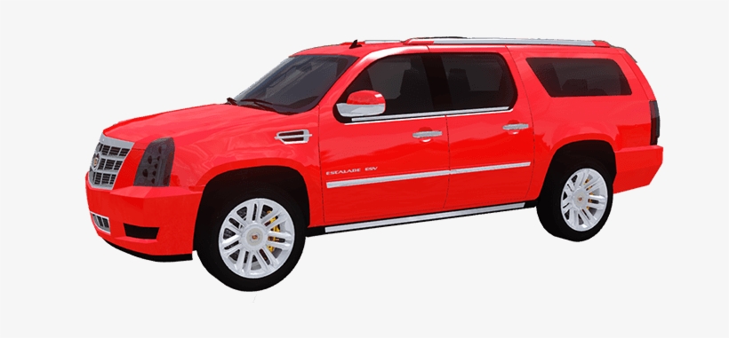 Red Cadillac Escalade 2015 - Baby Pink Cadillac Escalade, transparent png