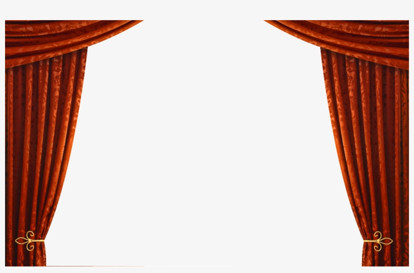 Png De Abertura De Cortinas Retro - 復古 窗簾, transparent png