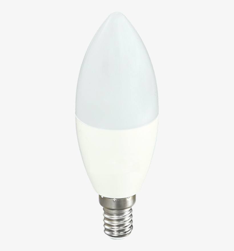 Bombilla Vela Led E14 - Incandescent Light Bulb, transparent png