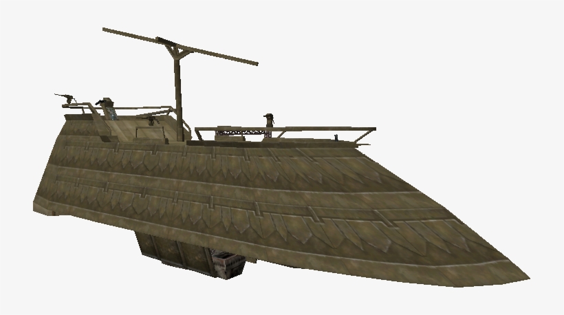 Sail Barge - Png - Star Wars Battlefront Barge, transparent png