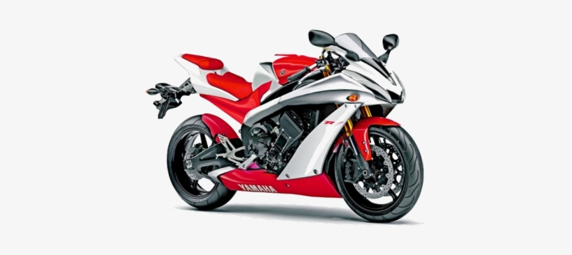 Grizz700 Yamaha R1 Roja Y Blanco - Yamaha R1, transparent png