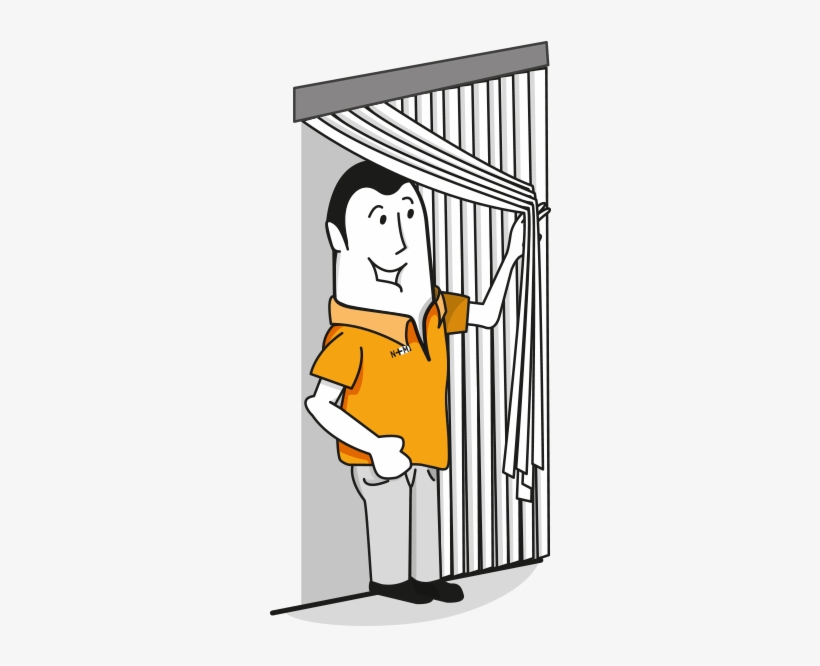 Cortinas Antimoscas Para Puertas - Door, transparent png