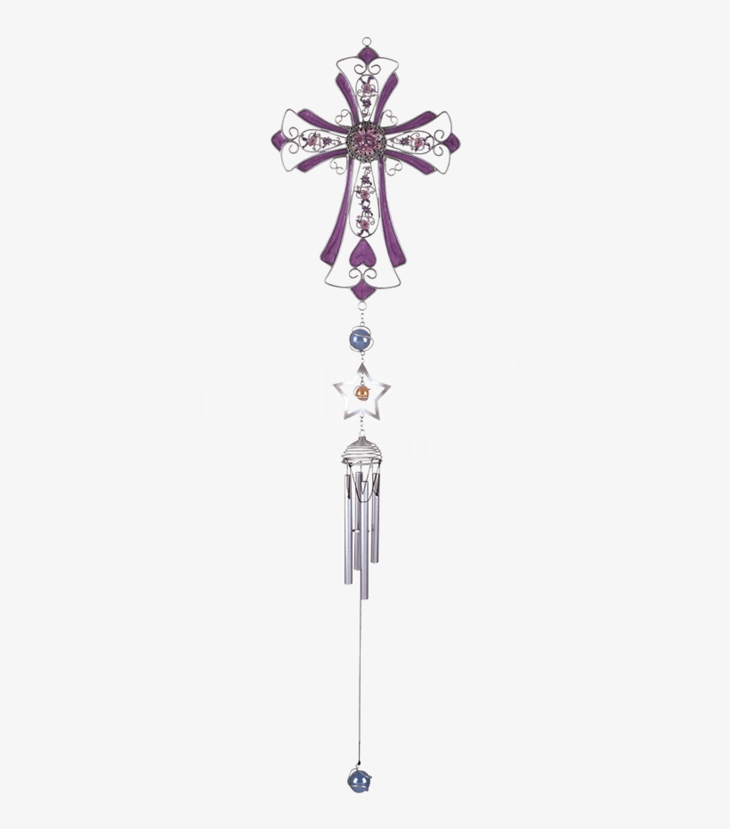 Gsc Ss-g-99249 Wind Chime Pewter, transparent png