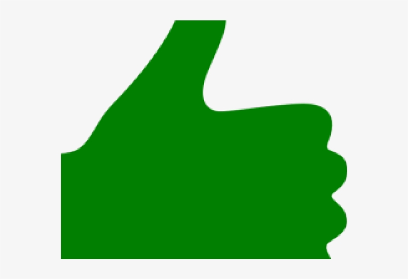 Green Thumbs Up Icon, transparent png