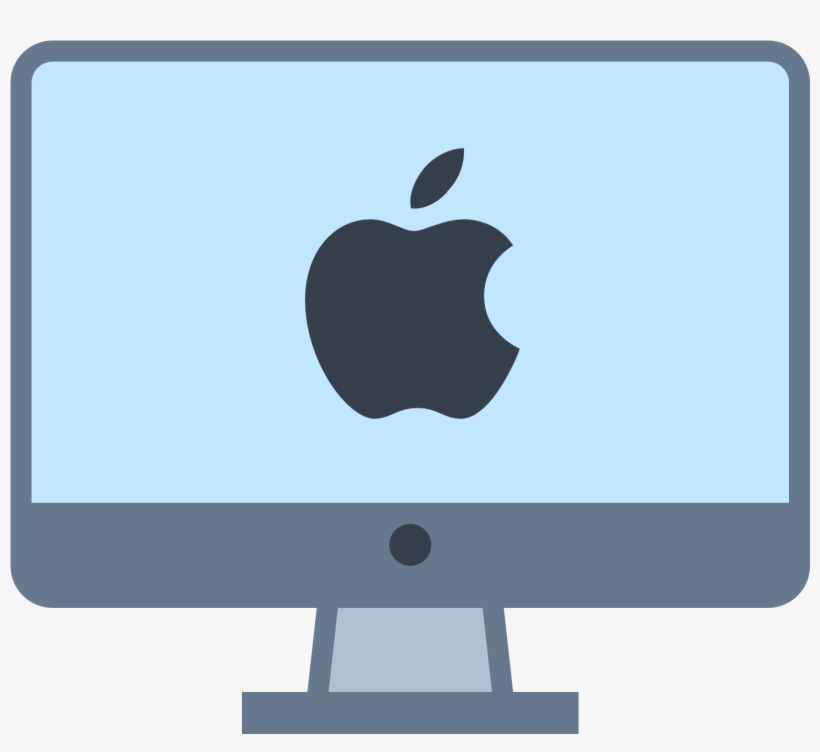 Clipart Mac Monitor - Mac Clipart, transparent png