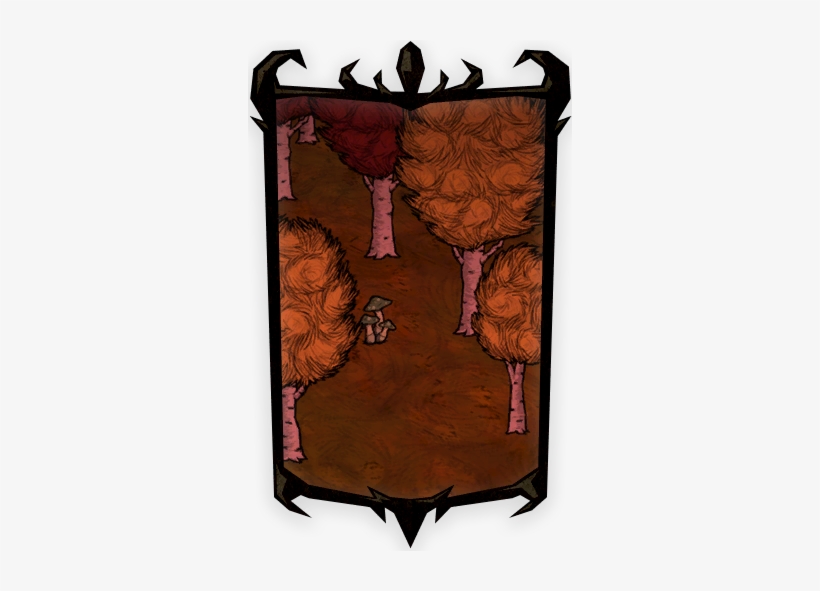 Autumn Birchnut Portrait Background - Don T Starve Gnaw, transparent png