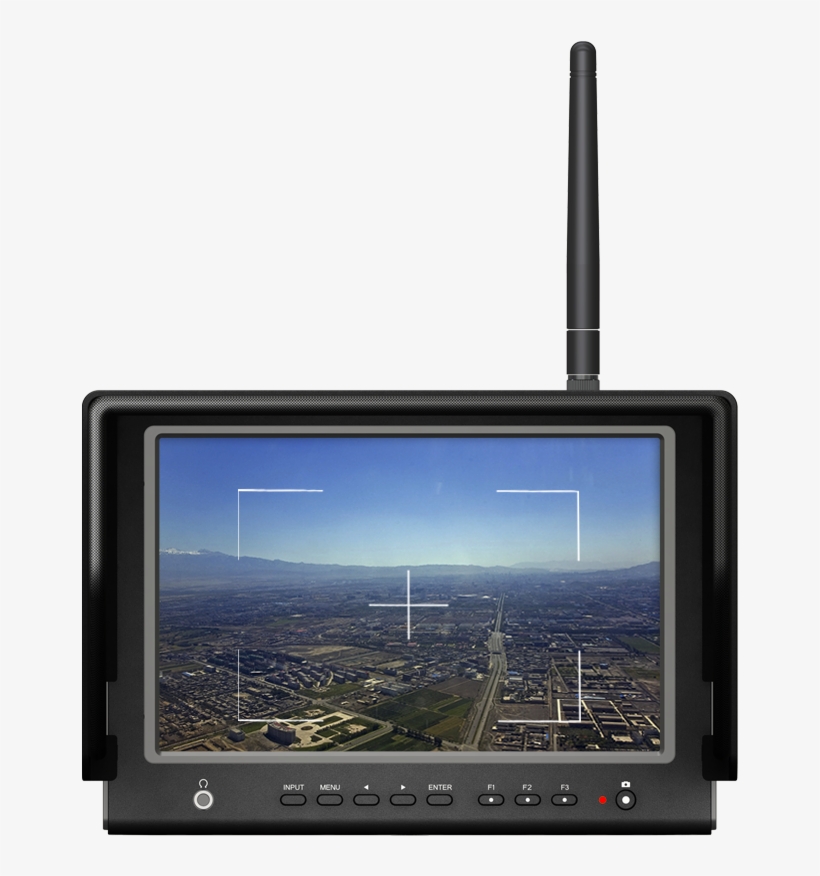 Lilliput 664/w 7" Fpv Monitor With 5.8 Ghz Wireless, transparent png