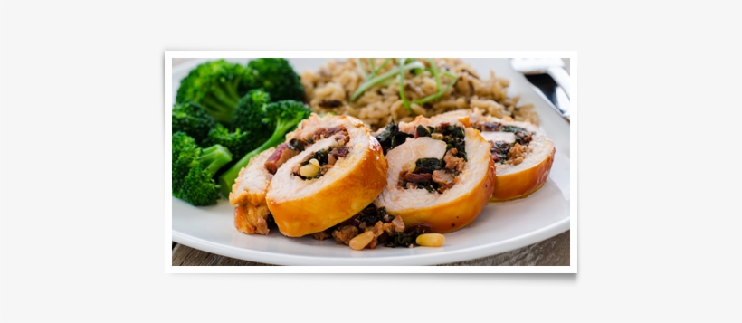 Diana® Sauce,roasted Turkey Breast With Swiss Chard - Side Dish, transparent png