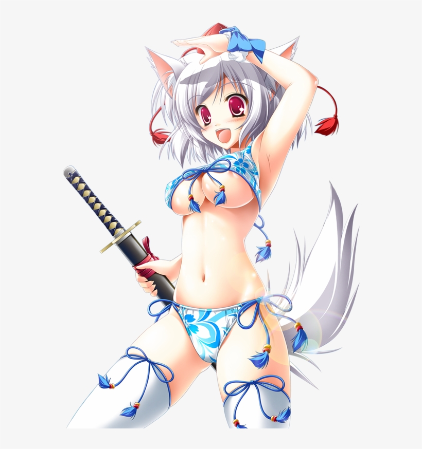 0 Comments - Anime Wolf Girl Render, transparent png